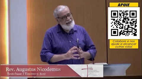 O trabalho diaconal na História — Rev Augustus Nicodemus