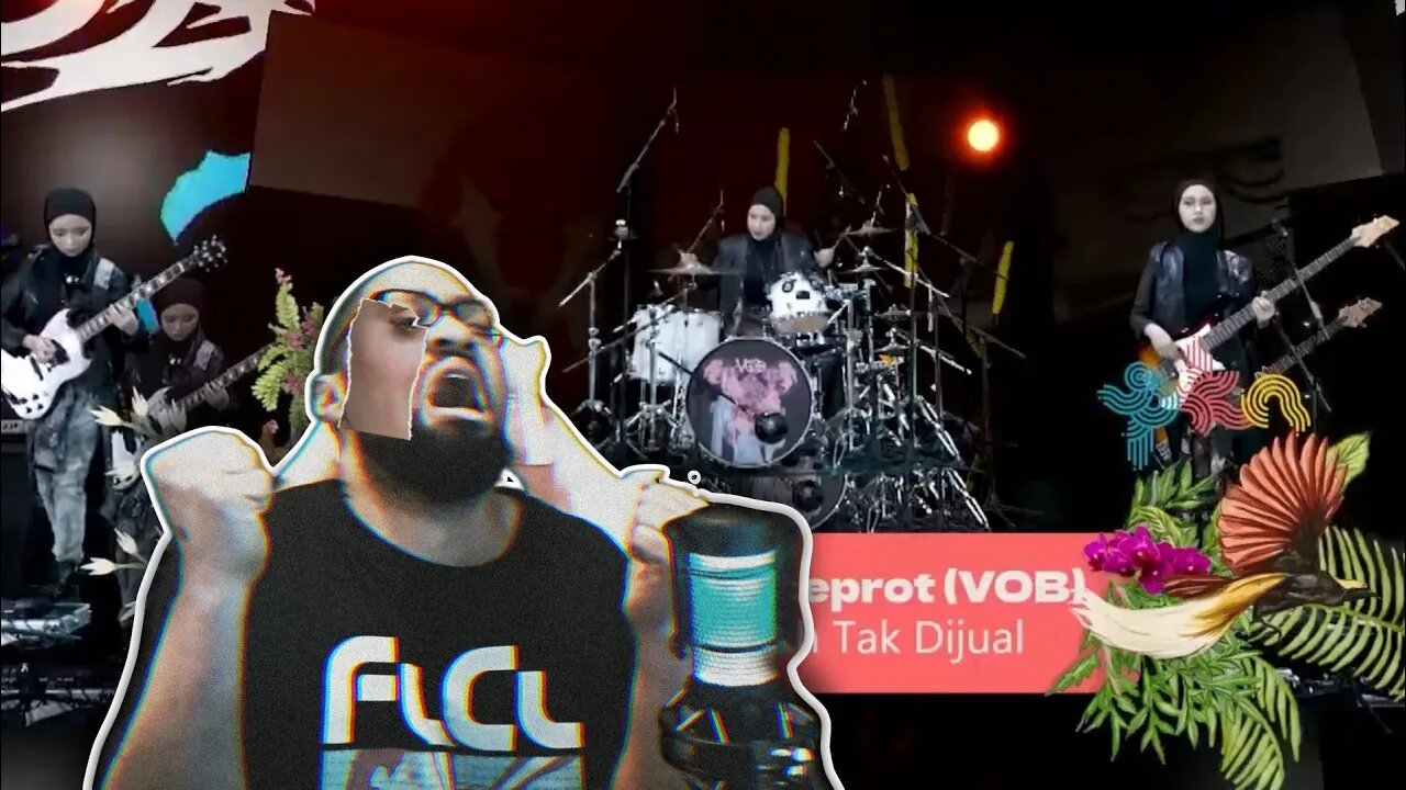 Voice Of Baceprot (VOB) - Rumah Tanah Tak Dijual (Sound Jernih + Lirik)[REACTION]