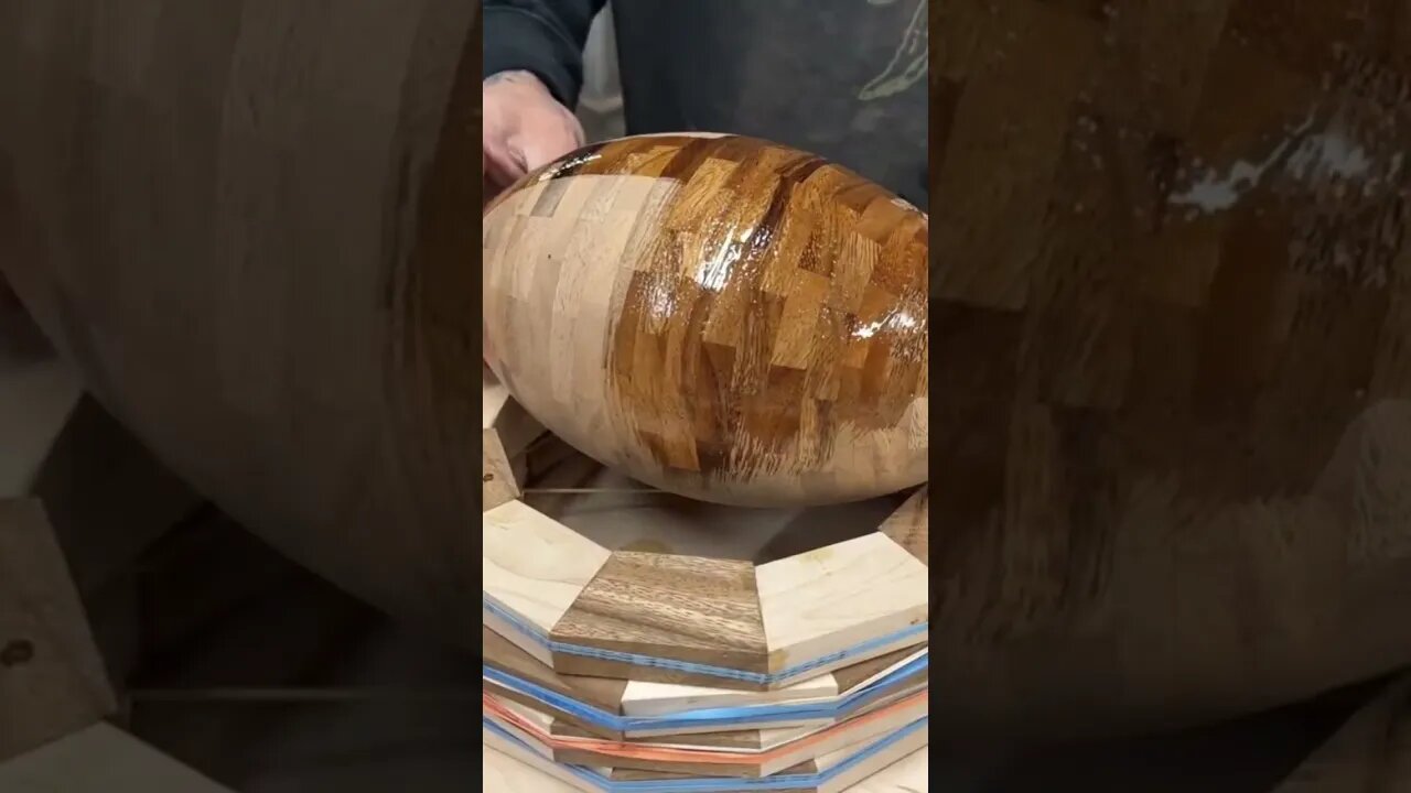 Satisfying wood finish #shorts #woodworking #shortvideo #diy #finition