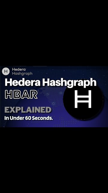 What is Hedera Hashgraph (HBAR)? | Hedera Hashgraph Explained in Under 60 Seconds