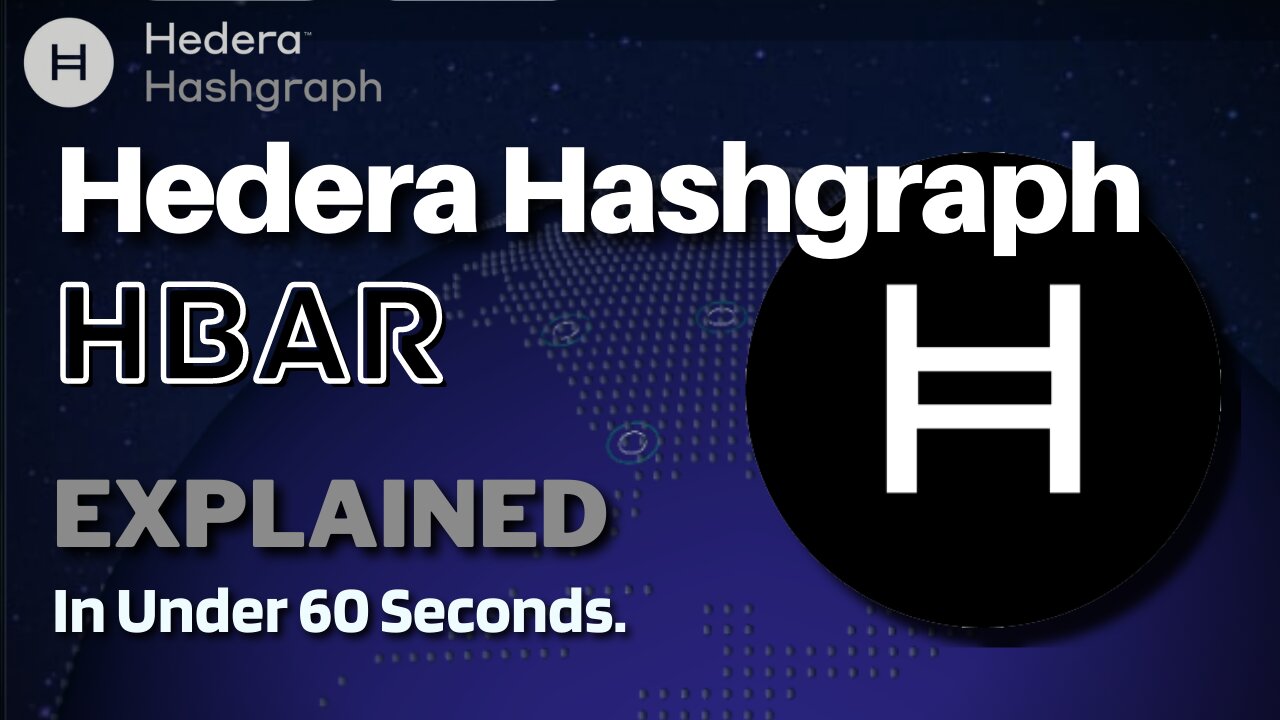 What is Hedera Hashgraph (HBAR)? | Hedera Hashgraph Explained in Under 60 Seconds