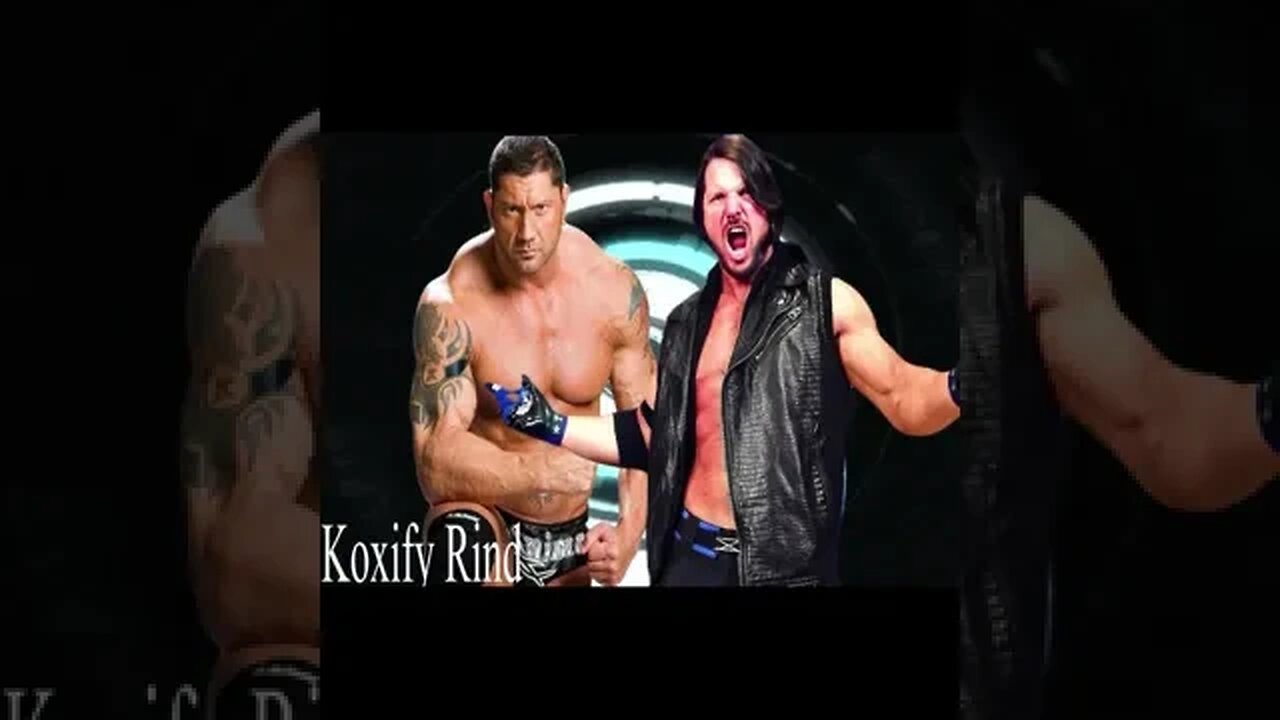 WWE Mashups | Batista - Monster VS Aj Styles - Phenomenal |Theme Song Remix