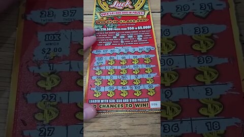 Winning New $20 Lottery Tickets $1,000,000 Luck!