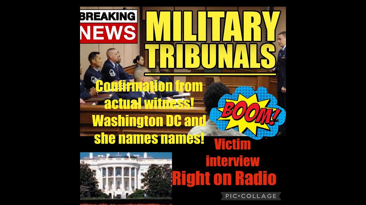 REVEALING Interview with Trafficking Witness on Right on Radio