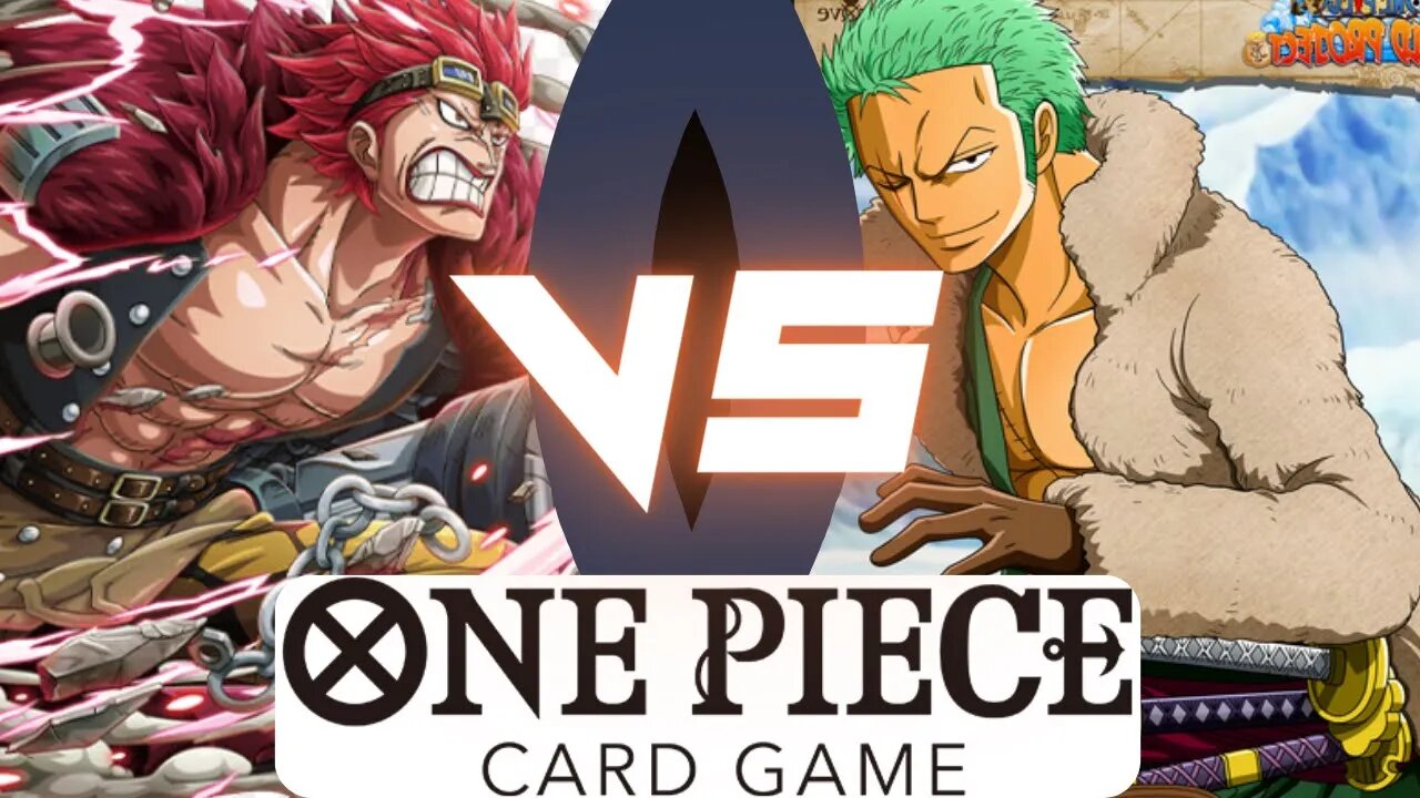 Eustass Kid [Green] VS Roronoa Zoro [Red] | OPTCG BATTLE | One Piece Card Game Gameplay