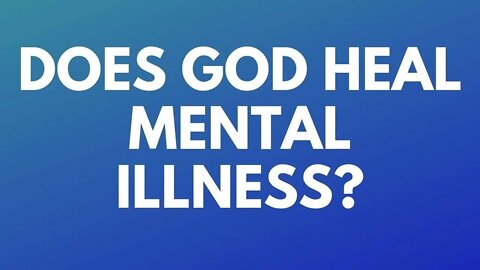 Exposing "Deliverance From Mental Illness" Testimonies As False! 3