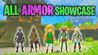 ALL Armor Showcase Zelda Tears of the Kingdom