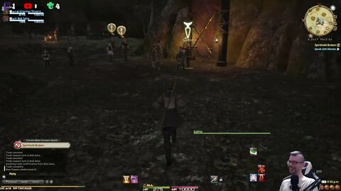 My friend losing his MIND in ff14