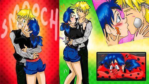 Ladybug vs Chat (Noir) Blanc {P1} | Miraculous Ladybug Comics Dub | LisComics