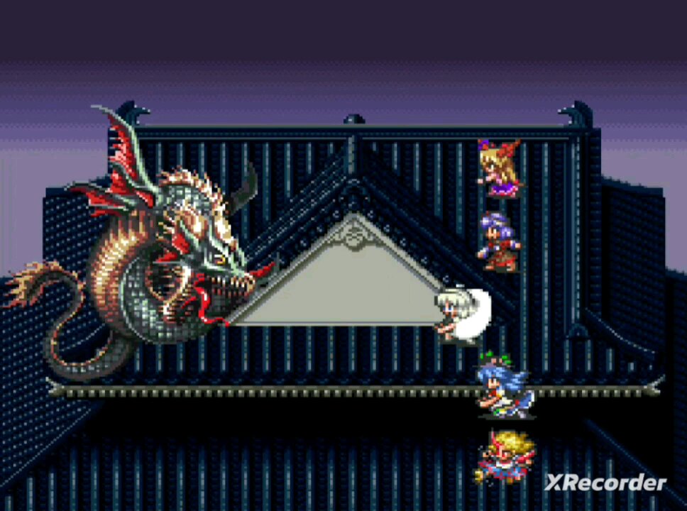 vs AbyssNaga (RomancingSaga Hack-rom Touhou)