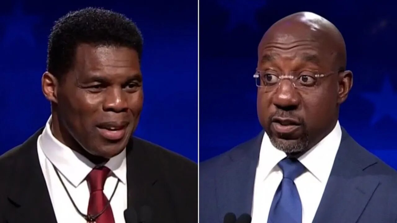 Georgia Senate Debate - Raphael Warnock vs Herschel Walker Lets GRIFT