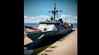 Warship fusion between American and Japanese shipbuilding #american #japanese #wonderapp