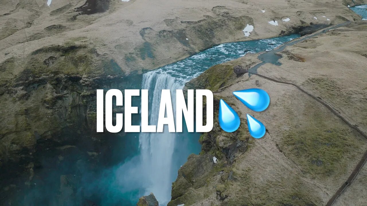 Beauty of Iceland's Waterfalls 4K