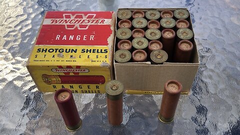 Vintage Winchester Ranger 24 Gauge 3/4 Ounce 6 Shot - Breakdown