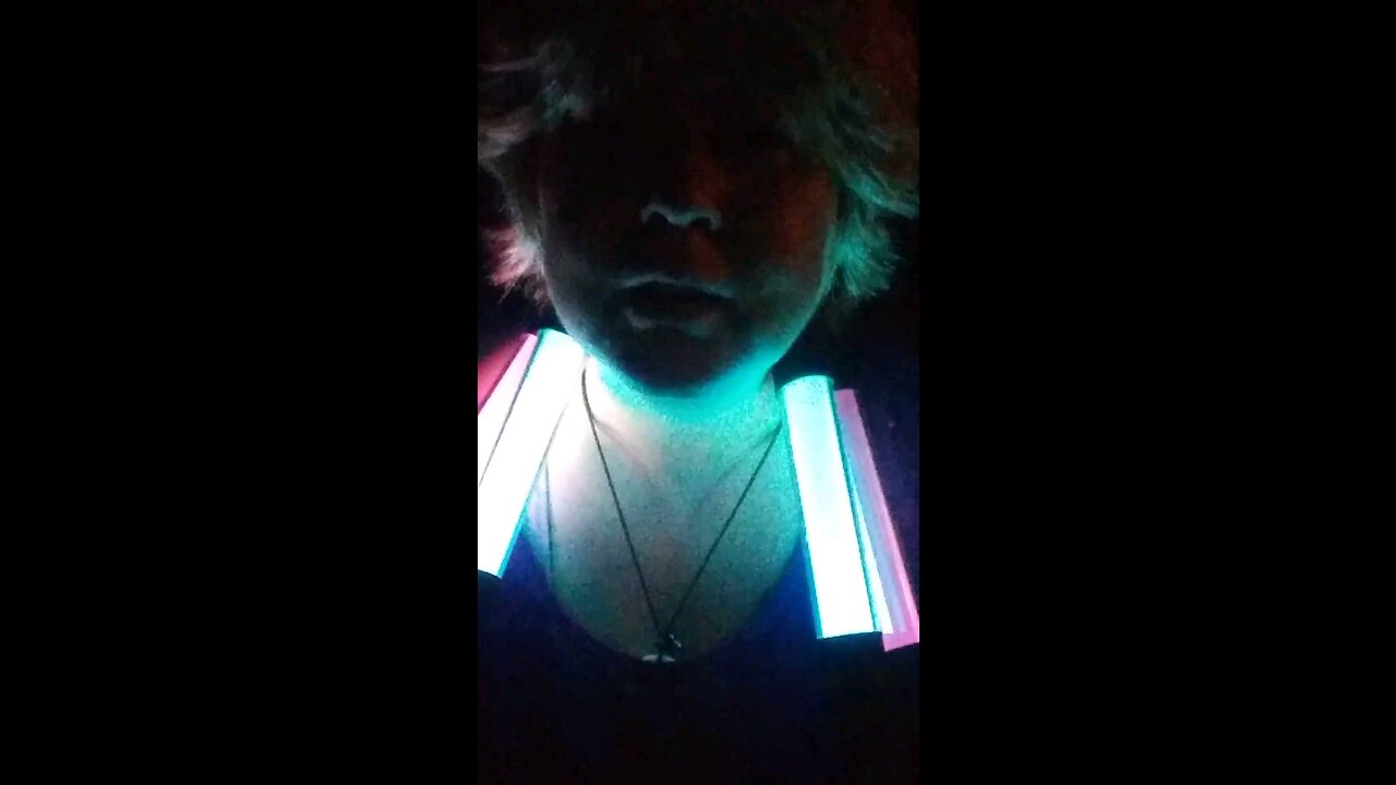 2 Led nunchaku. Bad Guy.