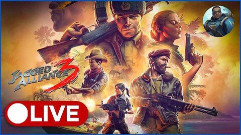 Live | New MERCENARY Squad Tactics RPG! | Jagged Alliance 3 | Unedited