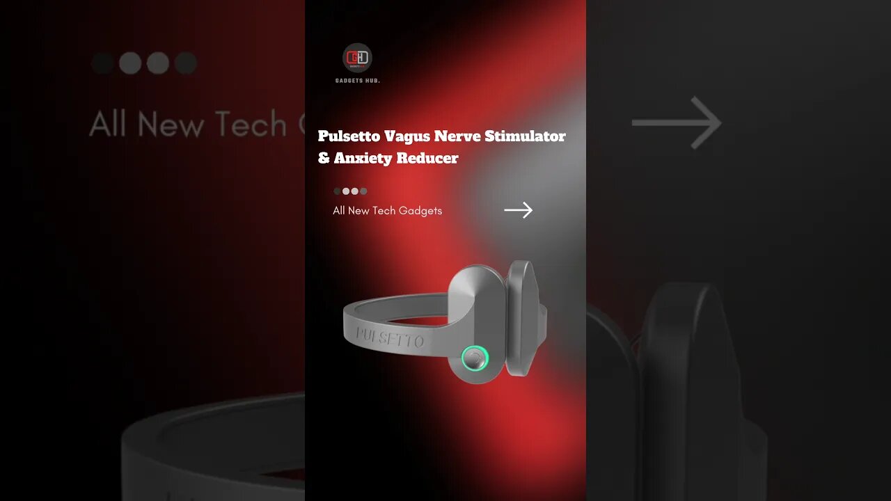 Pulsetto Vagus Nerve Stimulator & Anxiety Reducer #shorts