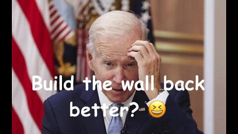 Biden completing the Border Wall as the Hispanic vote splits 50-50?!