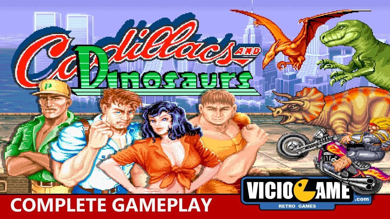 Cadillacs and Dinosaurs - The Second Cataclysm • Sega CD Gameplay