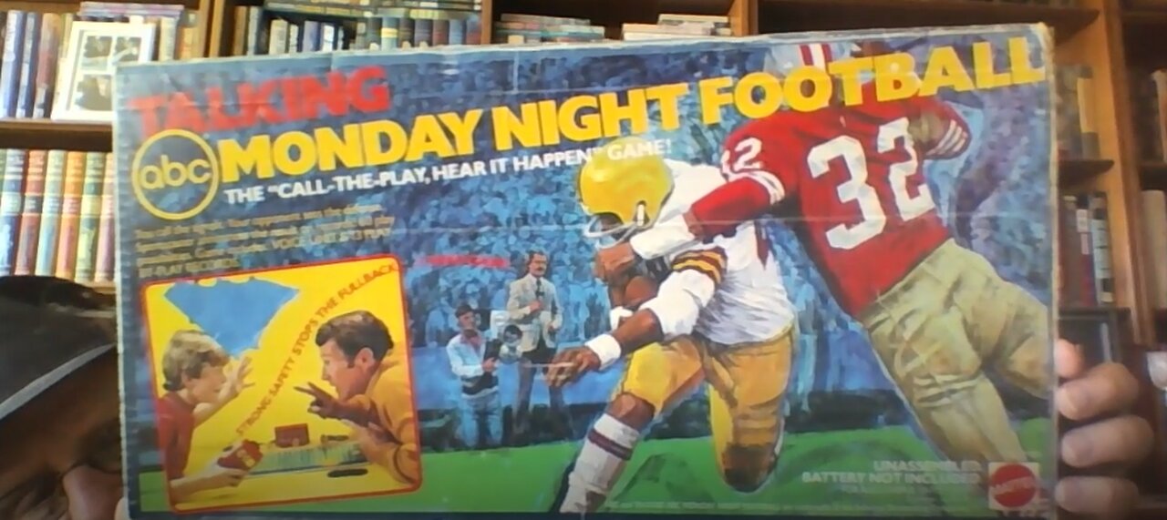 1977 Mattel's Talking ABC Monday Night Football Game