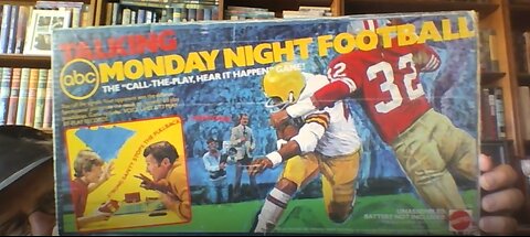 1977 Mattel's Talking ABC Monday Night Football Game