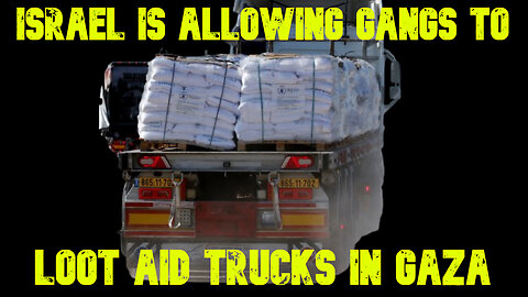 Israel Is Allowing Gangs to Loot Aid Trucks in Gaza: COI #714