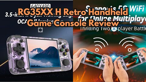 RG35XX H Retro Handheld Game Console Review