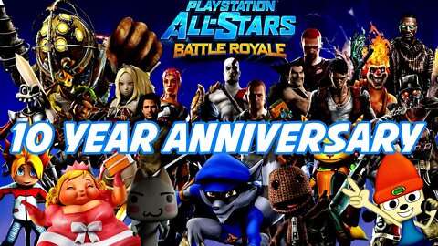 PlayStation All-Stars Battle Royale 10th anniversary