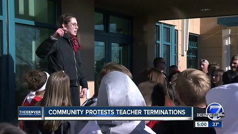 Weld RE-5J students walk out of school to protest discipline of teachers; threat also reported