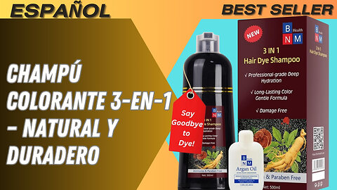 Champú Colorante 3-en-1 – Natural y Duradero "Ventajas y Desventajas"