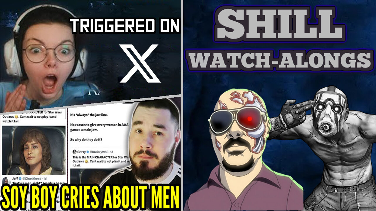 Shill Watch-Alongs: Woke Soy Boy CRIES Over Star Wars Outlaws Backlash | with MrGrantGregory