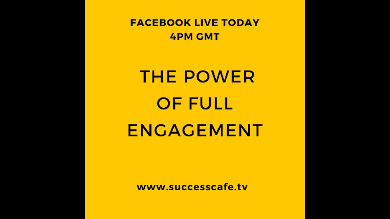 The Power Of Full Engagement