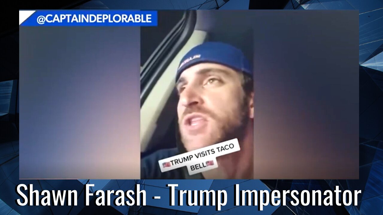 Trump Orders Quesadillas | Impersonator Shawn Farash