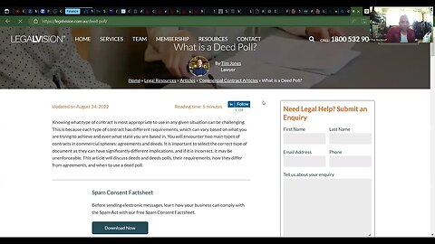 What is a Deed Poll: A legal way of EQUITY to change your own name?