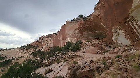 Petroglyphs at Mansard Great Diverse Trail, Utah