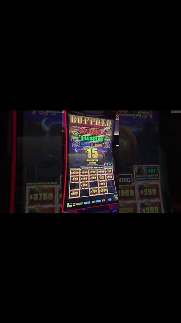 Massive Buffalo Jackpot Hand Pay #casino #slots #gambling