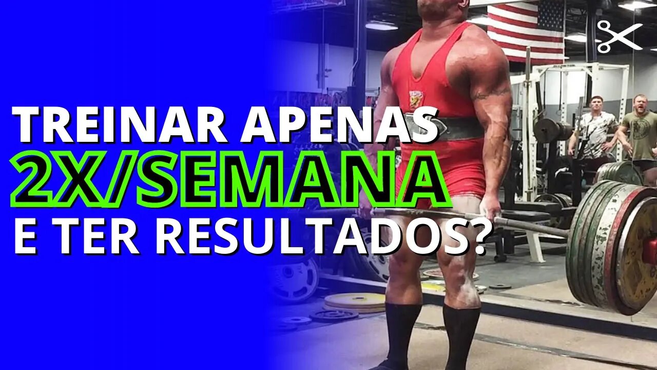 RESULTADOS treinando apenas 2x POR SEMANA é POSSÍVEL?