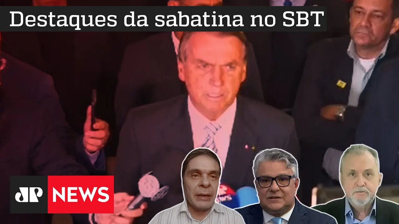 Resumo e análise da sabatina de Bolsonaro no SBT