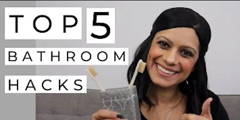 5 AMAZING BATHROOM HACKS THAT WILL CHANGE YOUR LIFE! | Small Bathroom Organization Tips and Tricks