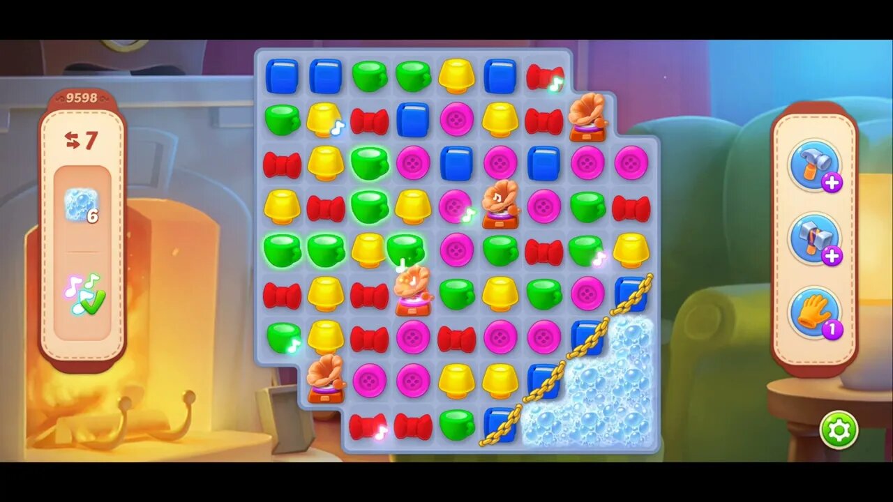 Playrix Homescapes Gameplay Walkthrough Level 9598