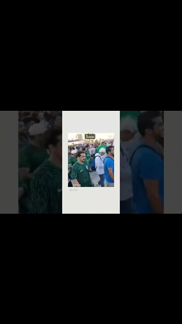Cristiano Ronaldo celebration by Saudi Arabia FIFA world cup fan's suuuu #shorts