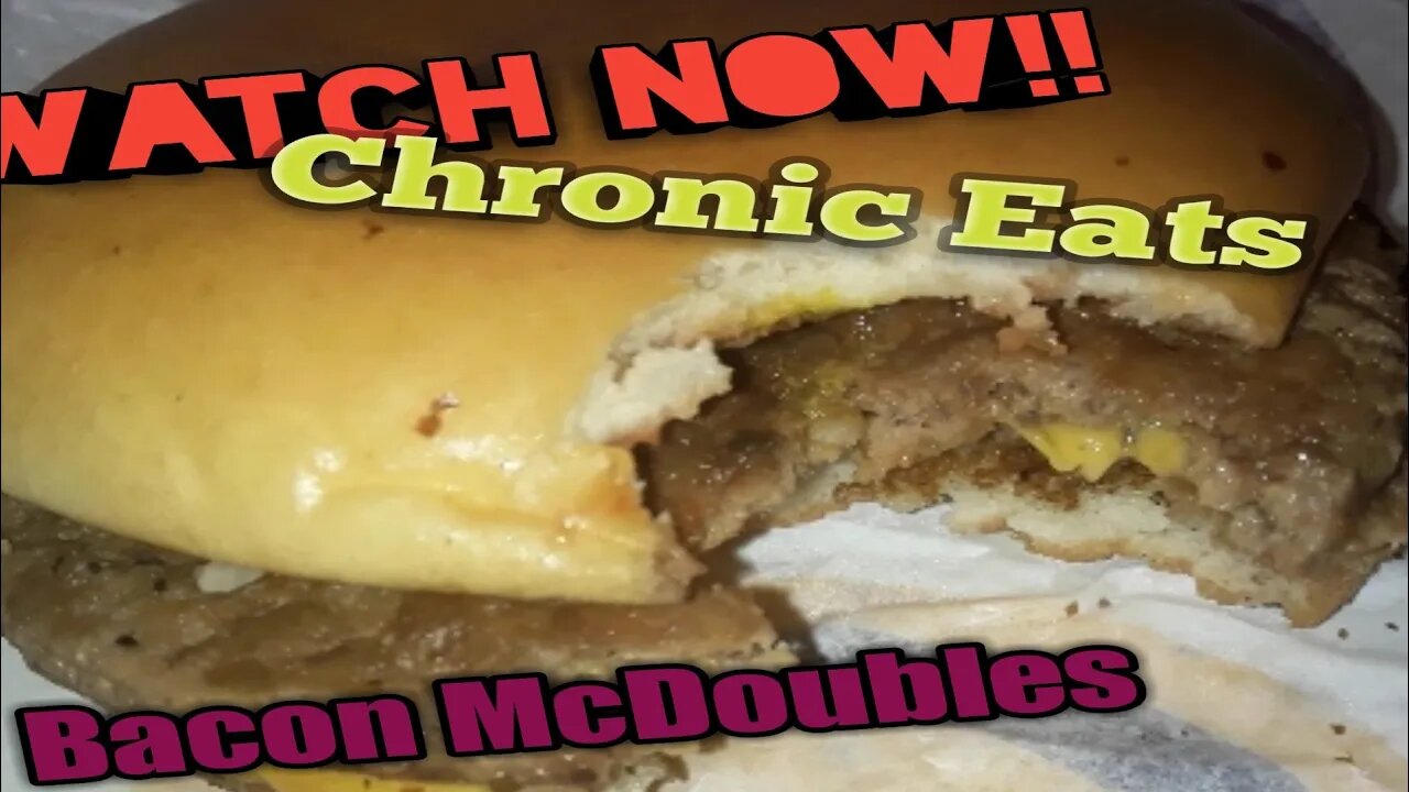 Sliding into December with this sweet pair of bacon mcdoubles 🍔🥓