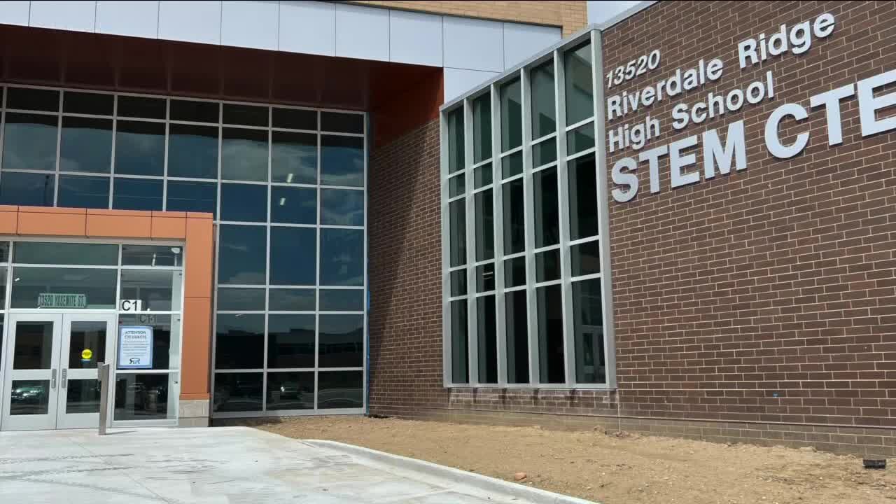 Ribbon cutting for 27J Stem/CTE Center at Riverdale Ridge HS