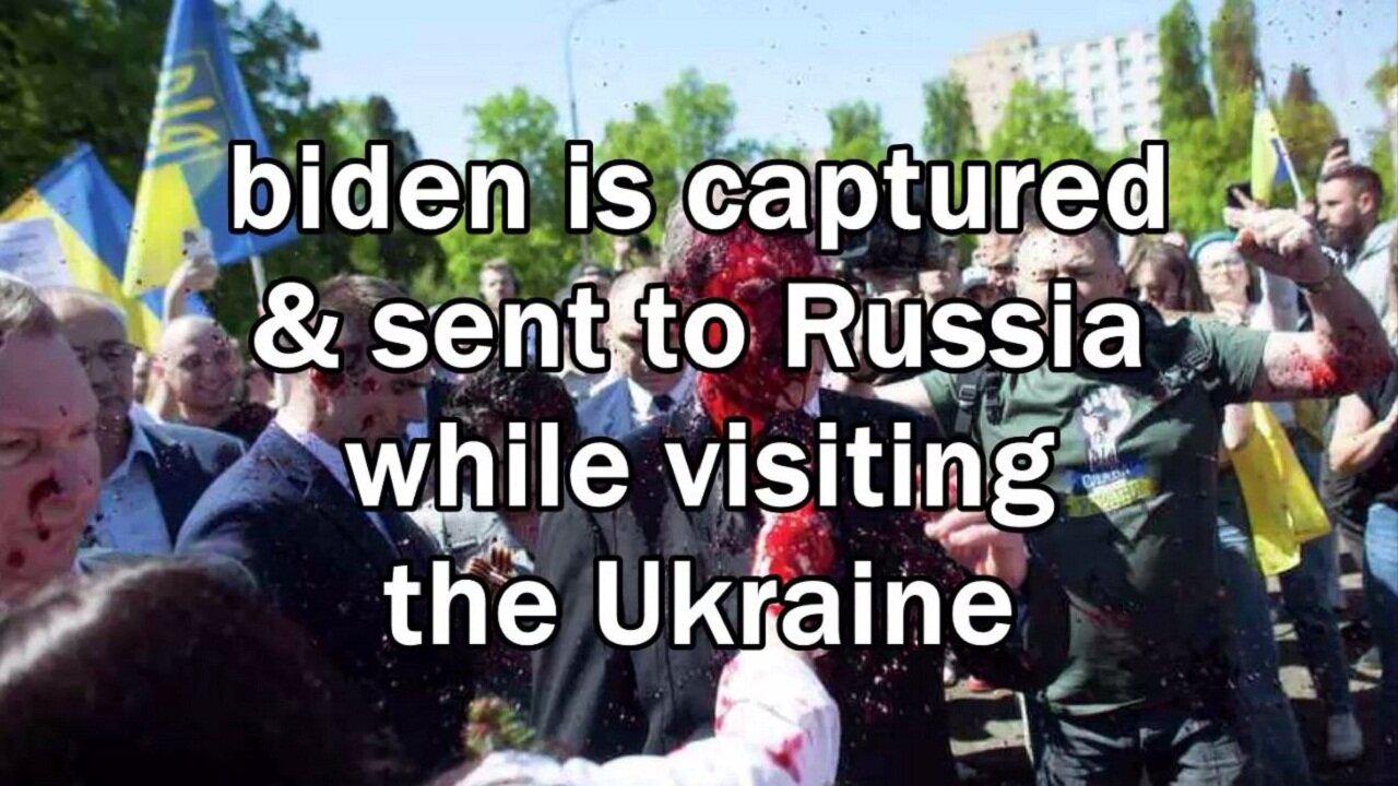 biden is captured & sent to Russian prison