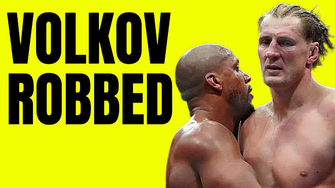 WAS ALEXANDER VOLKOV ROBBED BY CYRIL GANE? YOU DECIDE