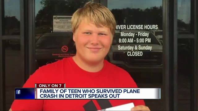 Teen who survived Detroit plane crash continues to recover, needs help with bills