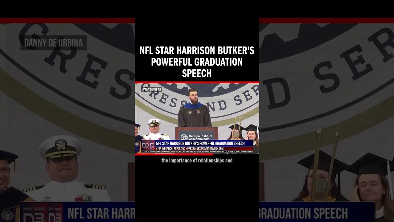 NFL Star Harrison Butker's Powerful Graduation Speech