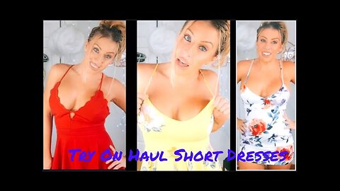 Short Hot Dresses Try On Haul