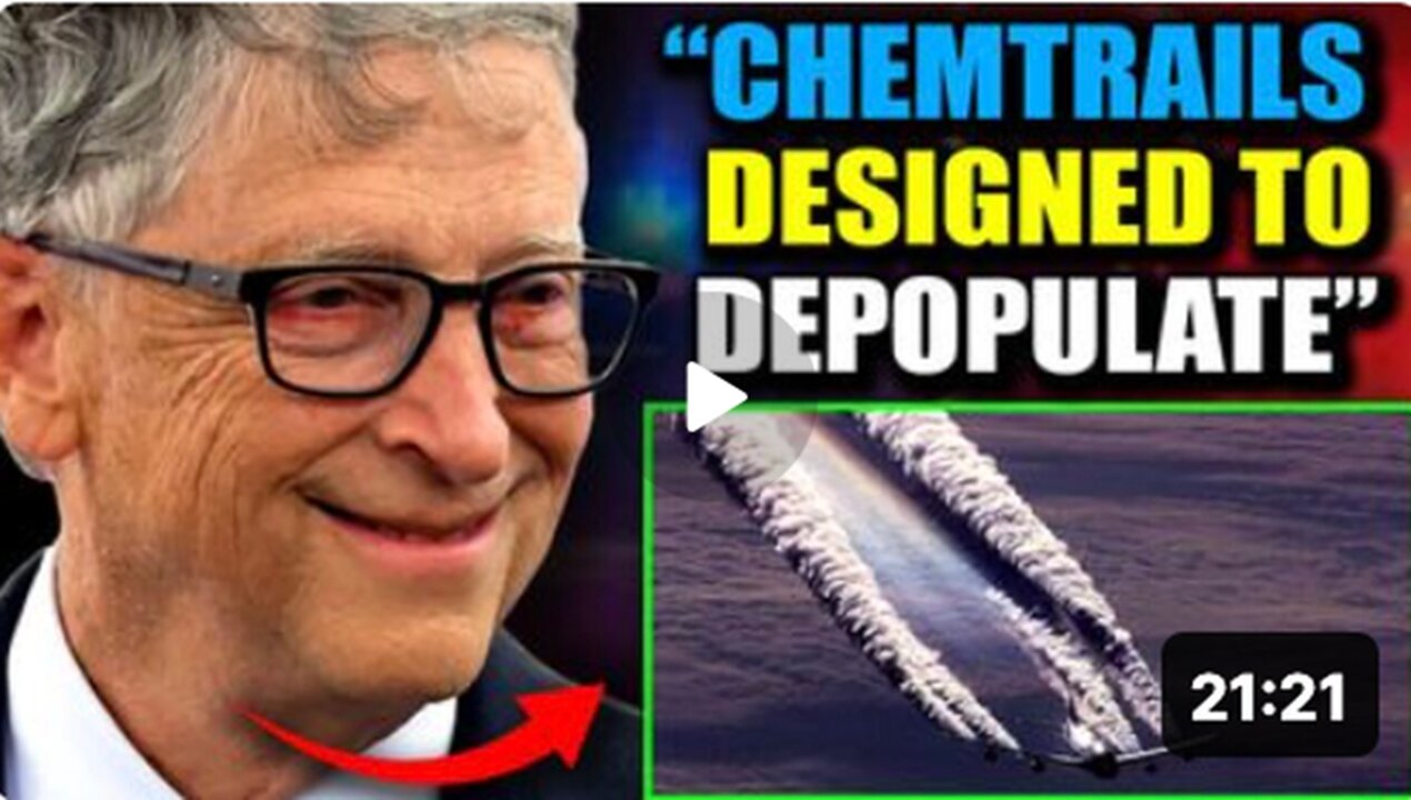 Pilots Testify Bill Gates Is Carpet Bombing Cities With Chemtrails