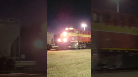 Florida East Coast Railway FEC-107 at New Smyrna Beach Florida Mar. 30 2023 #railfanrob #fec